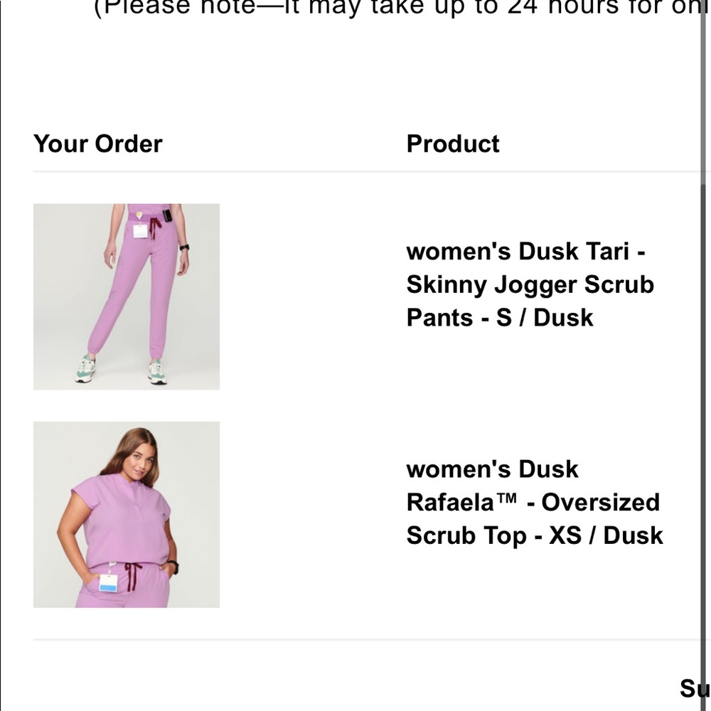 Figs Scrubs in Dusk Color